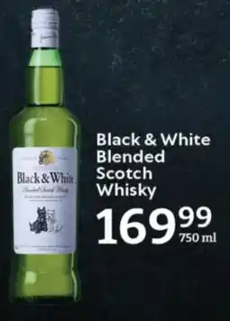Oxford Freshmarket Black & White Blended Scotch Whisky offer