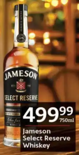Oxford Freshmarket Jameson Select Reserve Whiskey offer