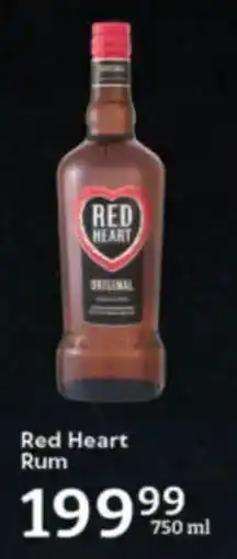 Oxford Freshmarket Red Heart Rum offer