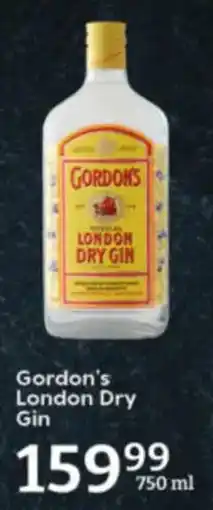 Oxford Freshmarket Gordon's London Dry Gin offer