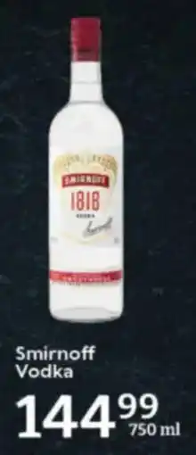 Oxford Freshmarket Smirnoff Vodka offer
