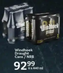 Oxford Freshmarket Windhoek Draught Cans/ NRB offer