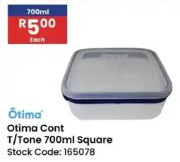 Africa Cash and Carry Otima Cont T/Tone Square offer