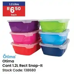 Africa Cash and Carry Otima Cont Rect Snap-It offer