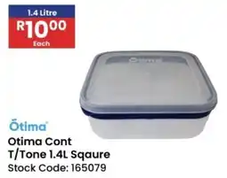 Africa Cash and Carry Otima Cont T/Tone Sqaure offer