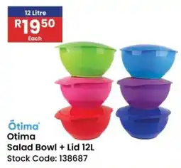 Africa Cash and Carry Otima Salad Bowl + Lid offer