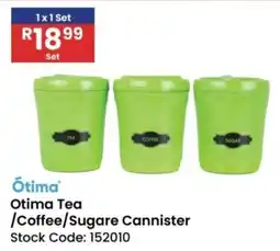 Africa Cash and Carry Otima Tea/ Coffee/ Sugare Cannister offer