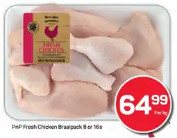Pick n Pay Hypermarket PnP Fresh Chicken Braaipack offer