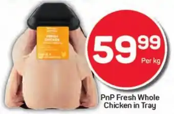 Pick n Pay Hypermarket PnP Fresh Whole Chicken in Tray offer