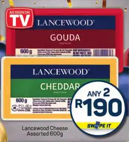 Pick n Pay Hypermarket Lancewood Cheese Assorted offer
