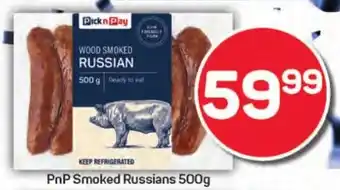 Pick n Pay Hypermarket PnP Smoked Russians offer