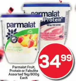 Pick n Pay Hypermarket Parmalat Fruit, Protein or Fabulite Assorted offer