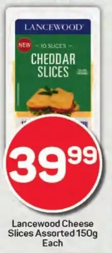 Pick n Pay Hypermarket Lancewood Cheese Slices Assorted offer