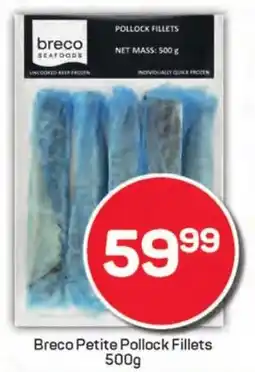 Pick n Pay Hypermarket Breco Petite Pollock Fillets offer