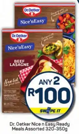 Pick n Pay Hypermarket Dr. Oetker Nice n Easy Ready Meals Assorted offer