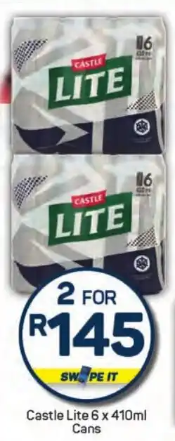 Pick n Pay Hypermarket Castle Lite Cans offer