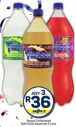 Pick n Pay Hypermarket Twizza Carbonated Soft Drink Assorted offer