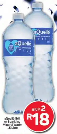 Pick n Pay Hypermarket aQuelle Still or Sparkling Mineral Water offer