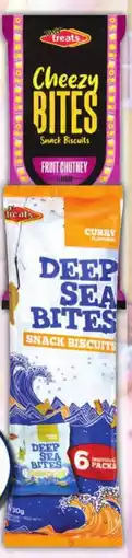 Pick n Pay Hypermarket Tasty Treats Deep Sea Bites Snack Biscuits offer