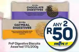 Pick n Pay Hypermarket PnP Digestive Biscuits Assorted offer