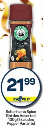 Pick n Pay Hypermarket Robertsons Spice Bottles Assorted offer