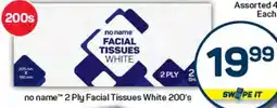 Pick n Pay Hypermarket no name 2 Ply Facial Tissues White offer