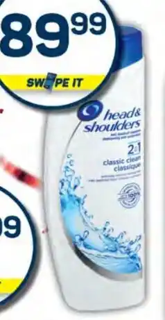 Head & Shoulders Shampoo, Conditioner or 2in1 Assorted