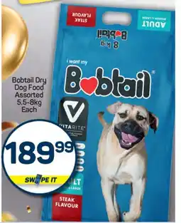 Pick n Pay Hypermarket Bobtail Dry Dog Food Assorted offer