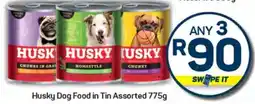 Pick n Pay Hypermarket Husky Dog Food in Tin Assorted offer