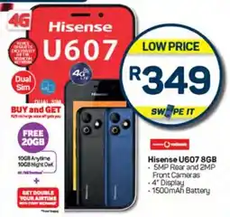Pick n Pay Hypermarket Hisense U607 8GB offer