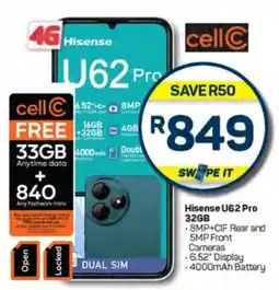 Pick n Pay Hypermarket Hisense U62 Pro 32GB offer