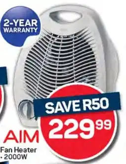 Pick n Pay Hypermarket AIM Fan Heater offer