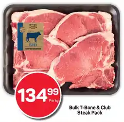 Pick n Pay Hypermarket Bulk T-Bone & Club Steak Pack offer