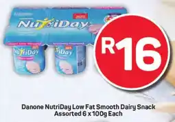 Pick n Pay Hypermarket Danone NutriDay Low Fat Smooth Dairy Snack Assorted offer