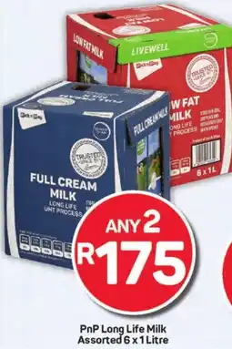 Pick n Pay Hypermarket PnP Long Life Milk Assorted offer