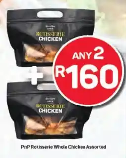 Pick n Pay Hypermarket PnP Rotisserie Whole Chicken Assorted offer
