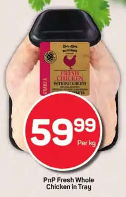 Pick n Pay Hypermarket PnP Fresh Whole Chicken in Tray offer