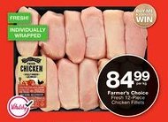 Checkers Farmer's Choice Fresh Chicken Fillets offer