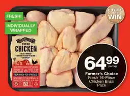 Checkers Farmer's Choice Fresh Chicken Braai Pack offer