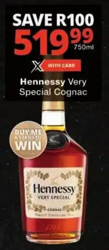 Checkers Hennessy Very Special Cognac offer