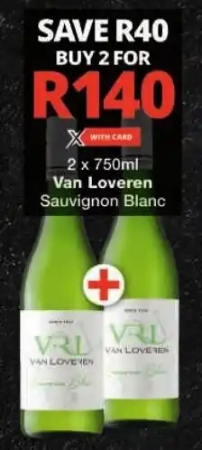 Checkers Van Loveren Sauvignon Blanc offer
