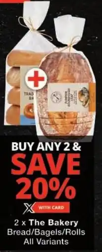 Checkers The Bakery Bread/ Bagels/ Rolls All Variants offer