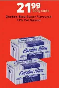 Cordon Bleu Butter Flavoured 70% Fat Spread