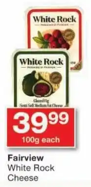 Checkers Fairview White Rock Cheese offer