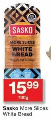 Checkers Sasko More Slices White Bread offer