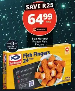 Checkers Sea Harvest Frozen Fish Fingers offer