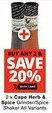 Checkers Cape Herb & Spice Grinder/ Spice Shaker All Variants offer