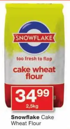 Checkers Snowflake Cake Wheat Flour offer