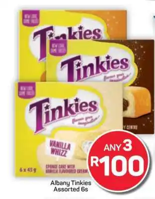 Pick n Pay Hypermarket Albany Tinkies Assorted 6s offer