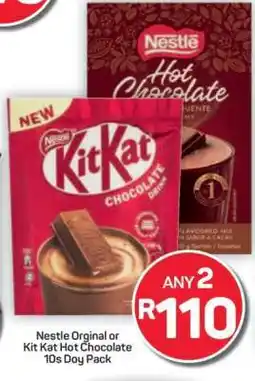Pick n Pay Hypermarket Nestle Original or Kit Kat Hot Chocolate 10s Doy Pack offer